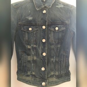 American Eagle•Stretch•Denim•Jean•Jacket•Jr S